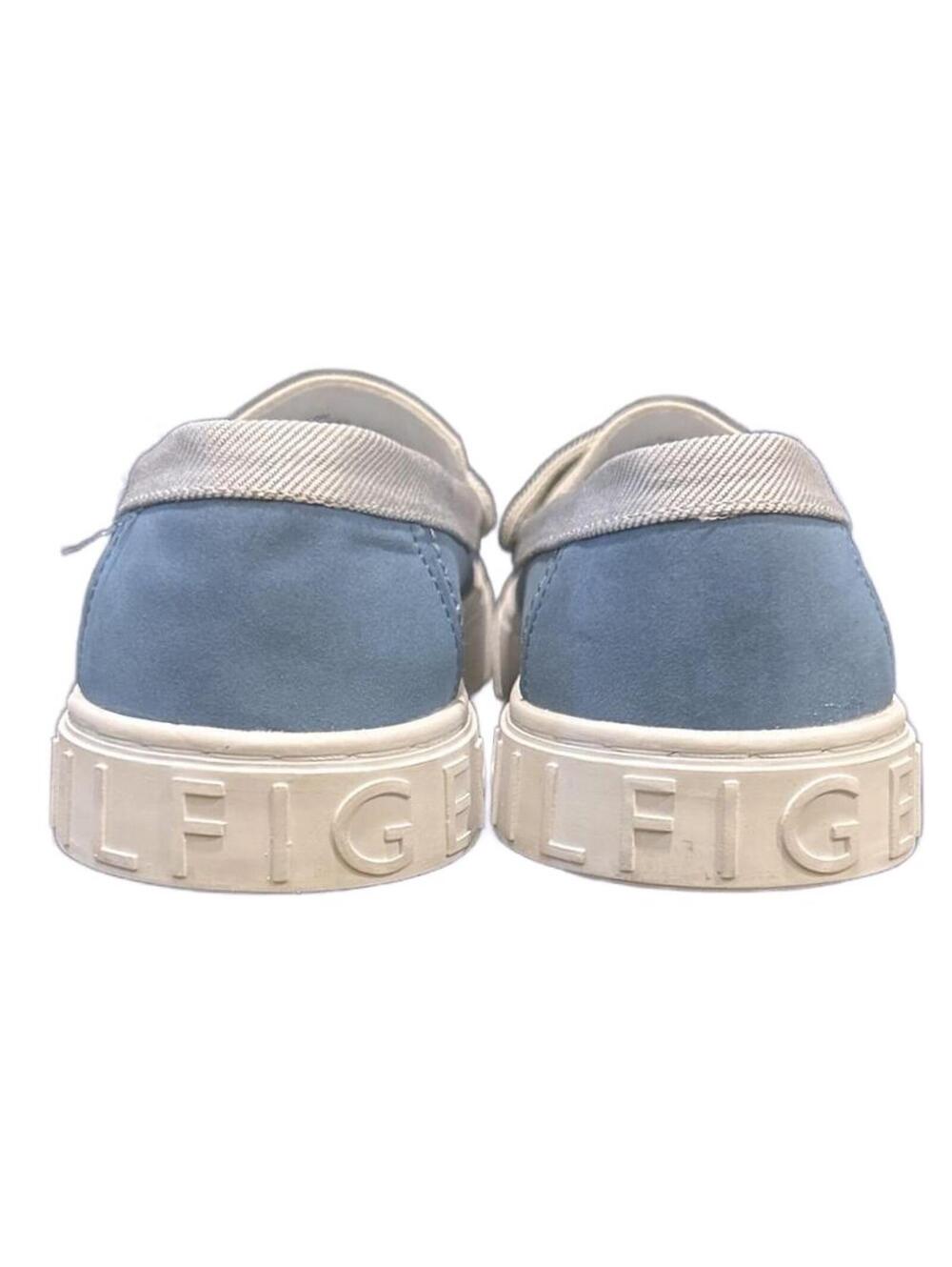 Tommy Hilfiger Women's Walees Penny Loafer "Blue / White" Women's 7.5 | NEW - Picture 3 of 6